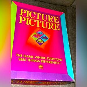 1992 Picture Picture Vintage Board Game by Golden *Complete*